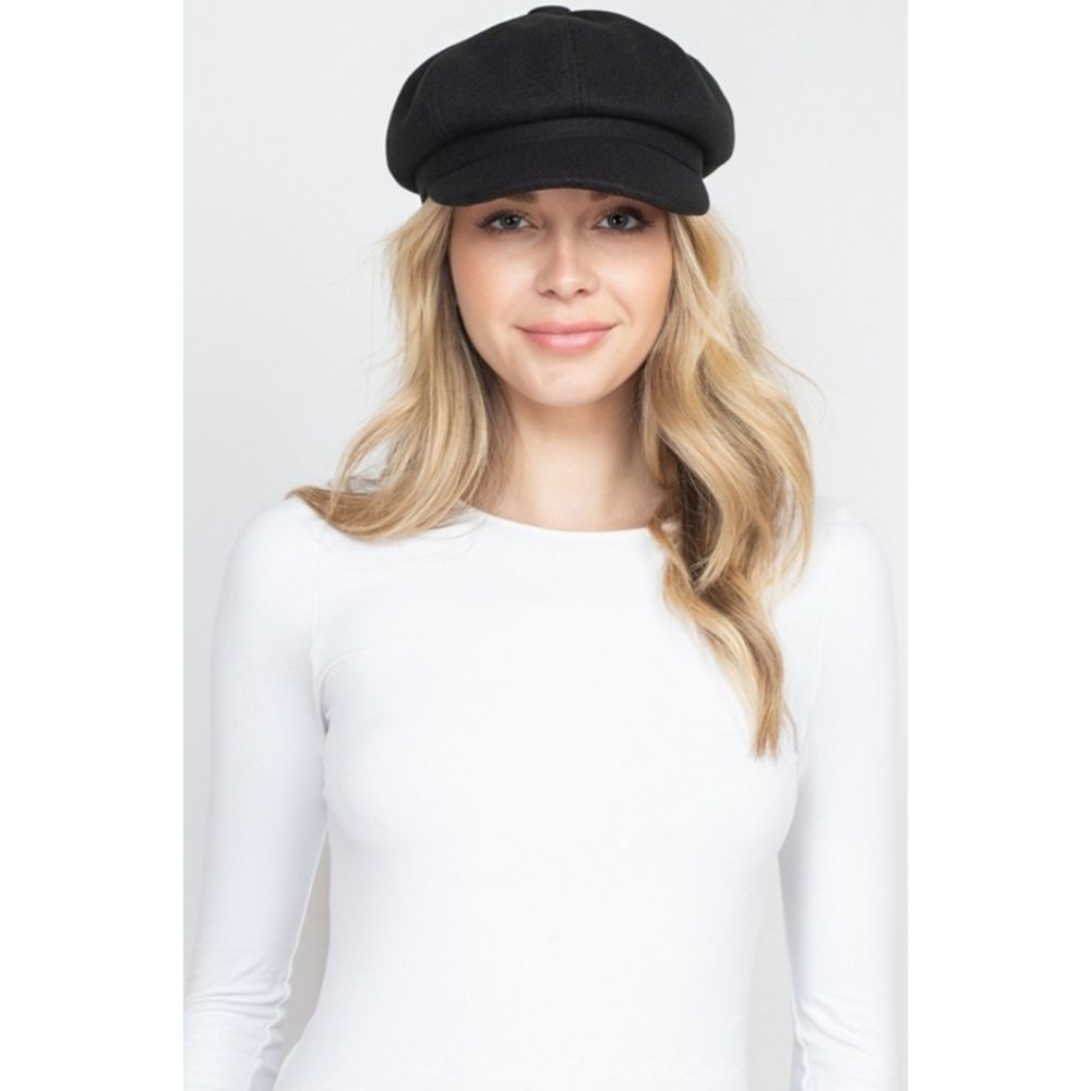 Black Breton Hat